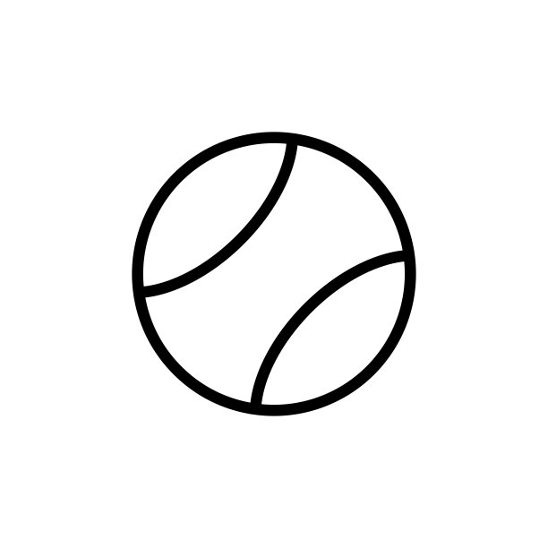网球图标插图孤立矢量符号符号图片下载