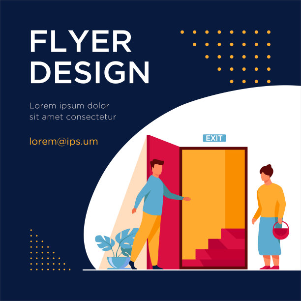 一名男子向一位高级女士展示楼梯图片下载