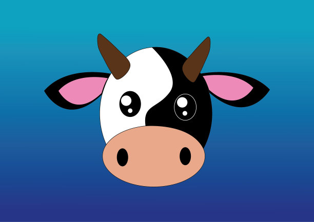 阿凡达牛矢量标志图片下载