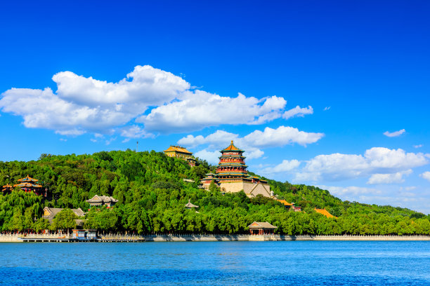 北京的颐和园。图片下载