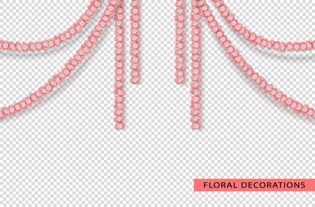 假期花花环图片下载