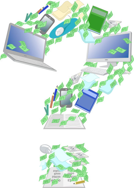 如何致富钱问号图片下载