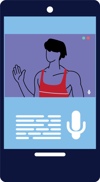 男人在视频呼叫智能手机图片下载