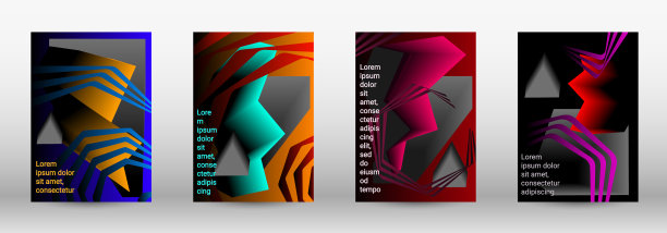 时髦的封面设计图片下载