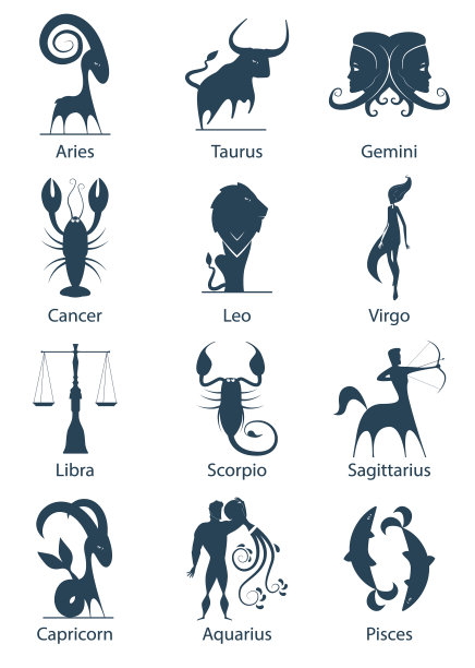 深蓝色的星座轮廓图片下载