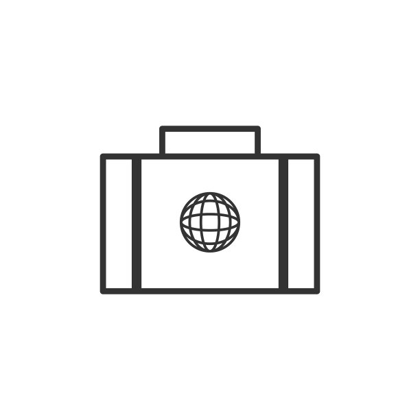 手提箱平面设计图片下载