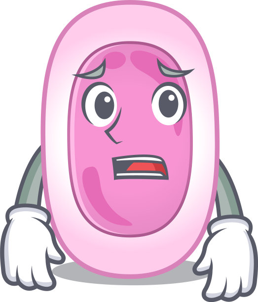 卡通设计风格百日咳图片下载