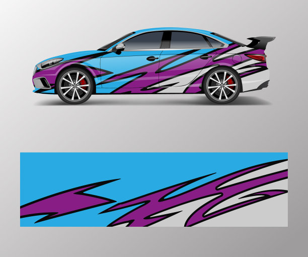 赛车包装设计设计抽象图片下载