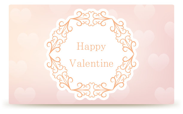 框架材料，豪华典雅的哥特式框架，情人节快乐图片下载