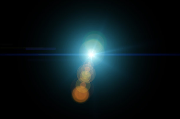 光学透镜光晕图片下载