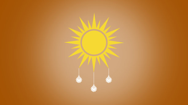 太阳与灯泡，太阳能，可持续发展，生态和环境保护理念，可持续发展图片下载