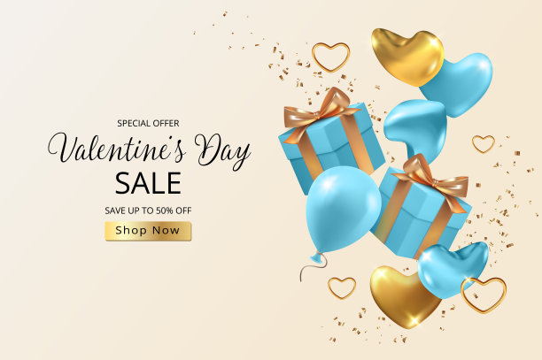 情人节横幅图片下载