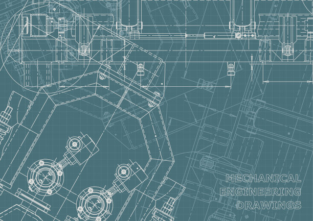 企业形象，计划，草图。技术插图,背景图片下载