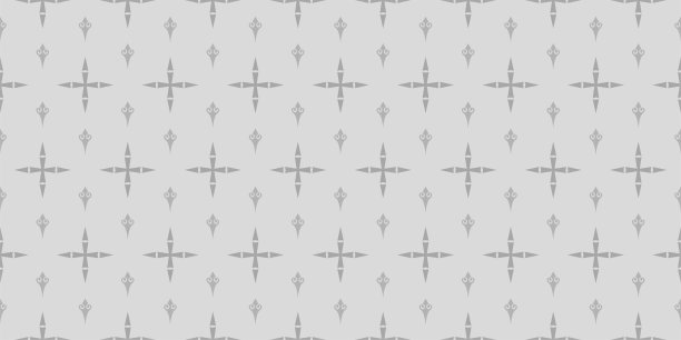 灰色背景图案。背景图像在复古风格。无缝碎花图案，壁纸质感。向量图片下载