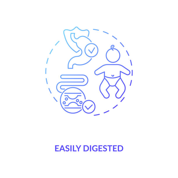 易于消化的概念图标图片下载