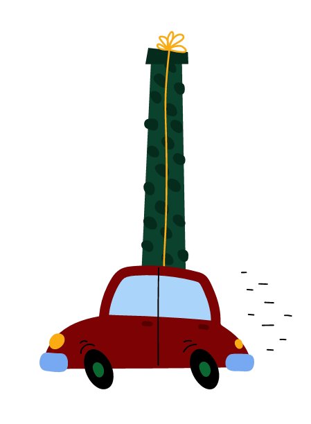 喜庆的圣诞贺卡图片下载