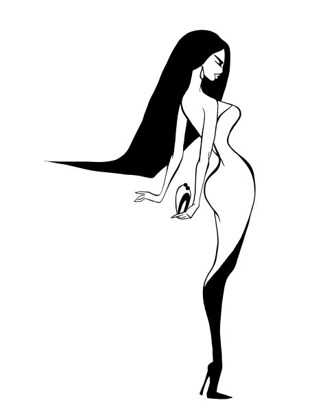 时装模特女装图片下载