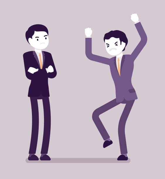 利益冲突为商人、专业人士、企业、个人利益图片下载