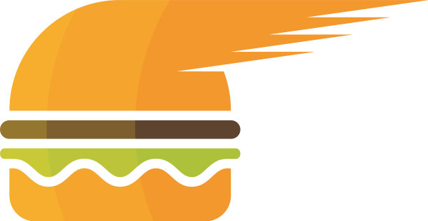 快餐汉堡标识设计模板汉堡面包店图片下载