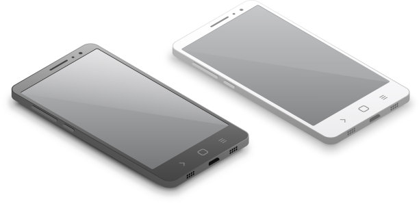 等距智能手机模型图片下载