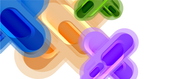 现代玻璃十字形抽象图片下载