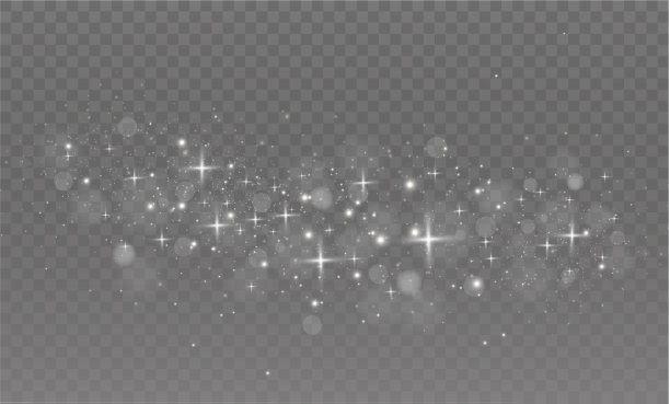 白色的灰尘火花图片下载