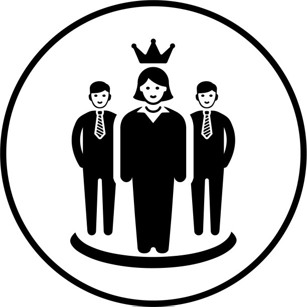 商界女性领袖黑色偶像图片下载