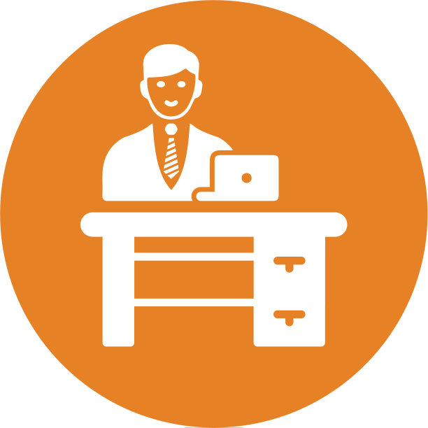 办公室工作场所图标设计图形图片下载