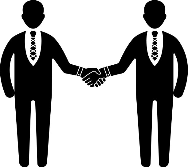 协议业务交易握手合作关系图片下载