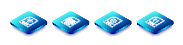 设置等距线MSG文件文档，XLS, DLL和CSS图标。向量图片下载