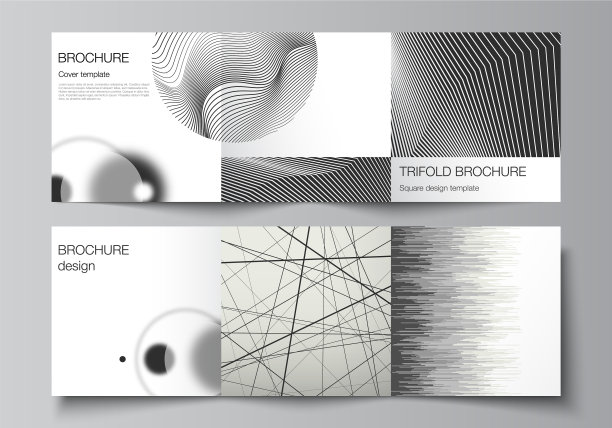 版面方形格式封面设计图片下载