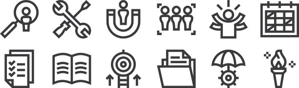 12 .设置线形管理图标的细轮廓图片下载