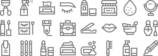 美丽线图标线性集质量线集图片下载