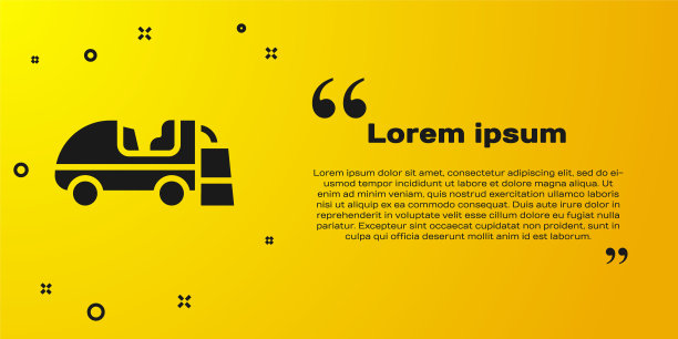 黑冰表面活性剂图标孤立在黄色背景。溜冰场上的覆冰机。溜冰场及体育场清洁剂。向量图片下载