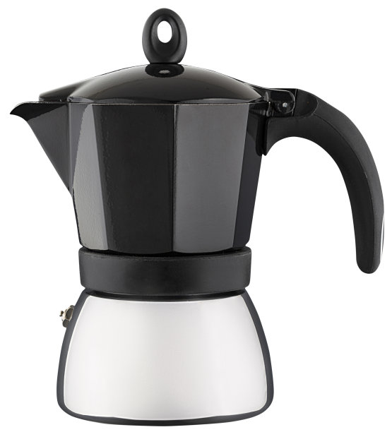 豪华咖啡壶孤立在白色图片下载