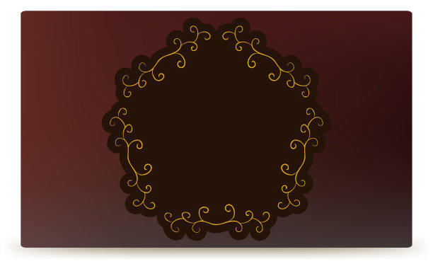 框架材质，豪华典雅的哥特式框架图片下载