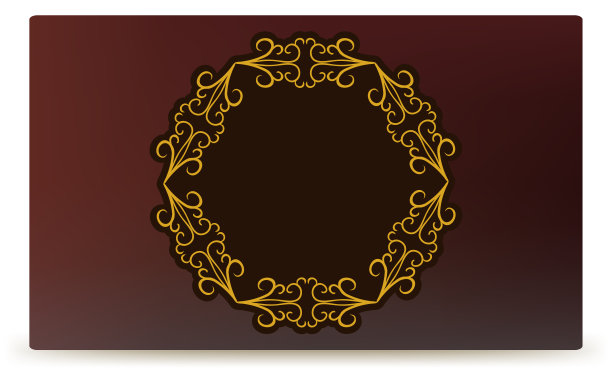 框架材料，豪华典雅的哥特式框架图片下载