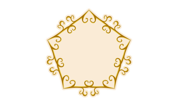 框架材料，豪华典雅的哥特式框架图片下载