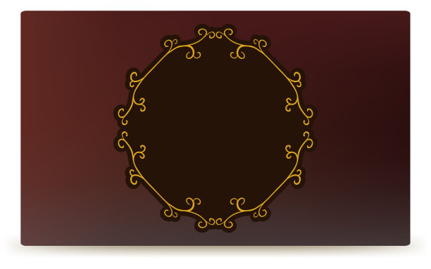 框架材质，豪华典雅的哥特式框架图片下载