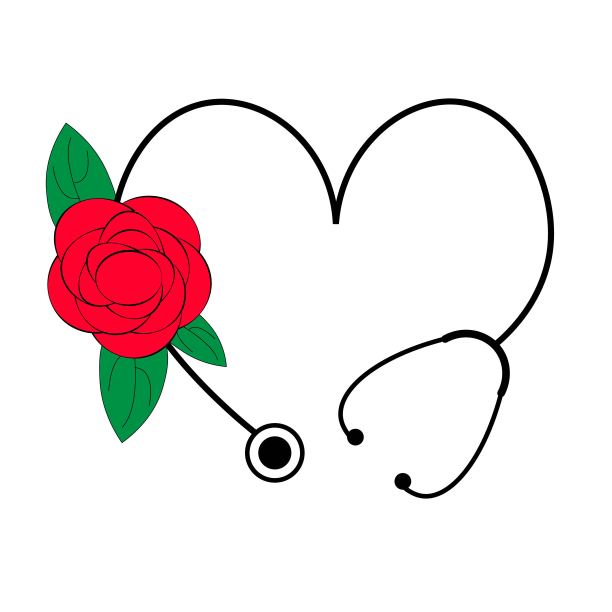 花心听诊器矢花图片下载