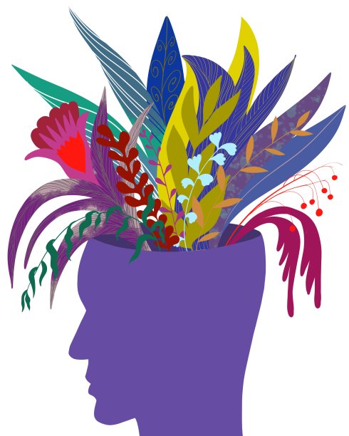 积极的思考。灵感。创造性思维。图片下载