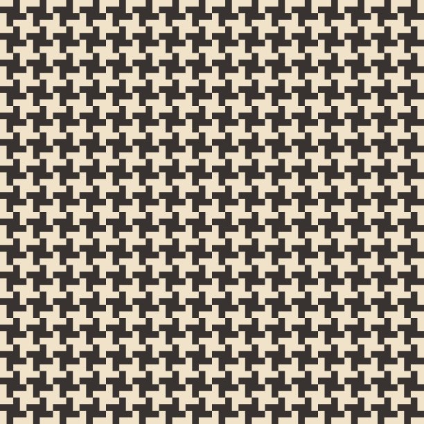 黑白抽象几何无缝图案图片下载