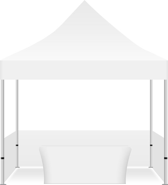 贸易展示顶篷帐篷和演示桌图片下载