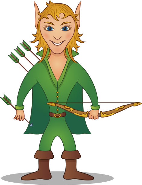 精灵弓箭手图片下载