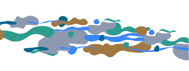 时尚的液体风格塑造抽象设计图片下载