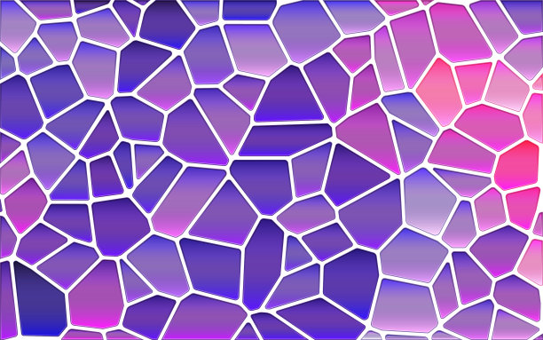 抽象彩色玻璃马赛克背景图片下载