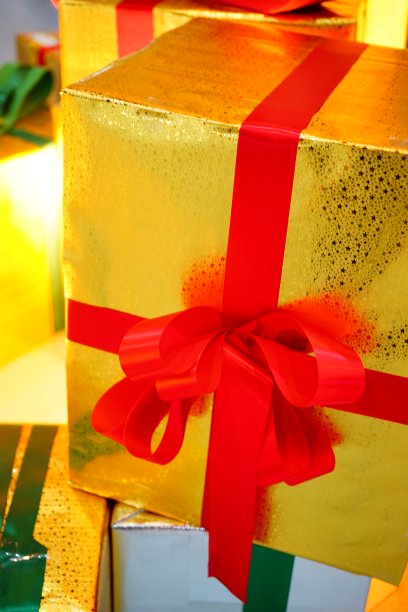 圣诞礼盒背景图片下载