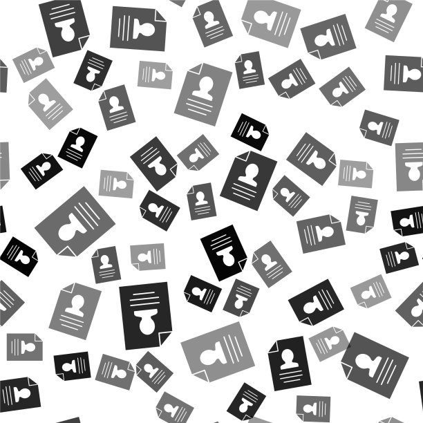 黑色恢复图标隔离无缝模式上图片下载