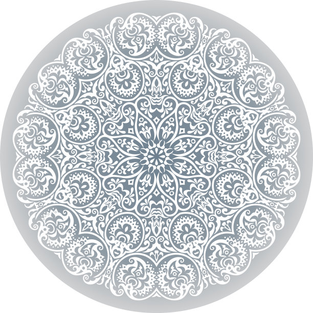 白族圆形装饰图片下载
