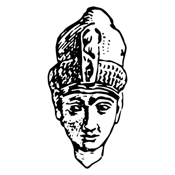 古埃及人的古雕刻图片下载